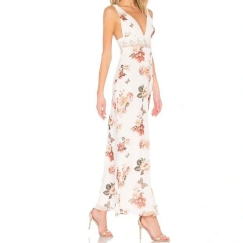Like New! MAJORELLE Maggie Dress in White Zinnia Maxi in Size S - Picture 16 of 16